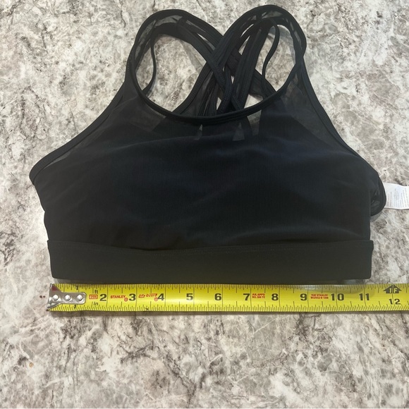Fabletics sports bra size XS Faye high impact black NEW NWT - Picture 5 of 9